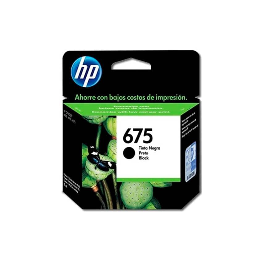 Cartucho Hp 675 Negro Original